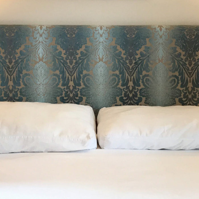Designer fabric Queen headboard