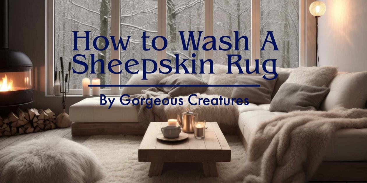 How To Wash A Sheepskin Non Ionic Detergent For Leather Gorgeous Creatures