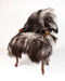 Icelandic sheepskin rug in Smoke Silver Grey #007