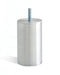 Bravo Round Profile Ottoman Furniture Legs 12cm Tall - Brushed Matt
