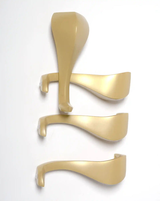 Gold Queen Anne metal furniture legs