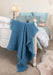 Mohair Chair Throw Lake Blue