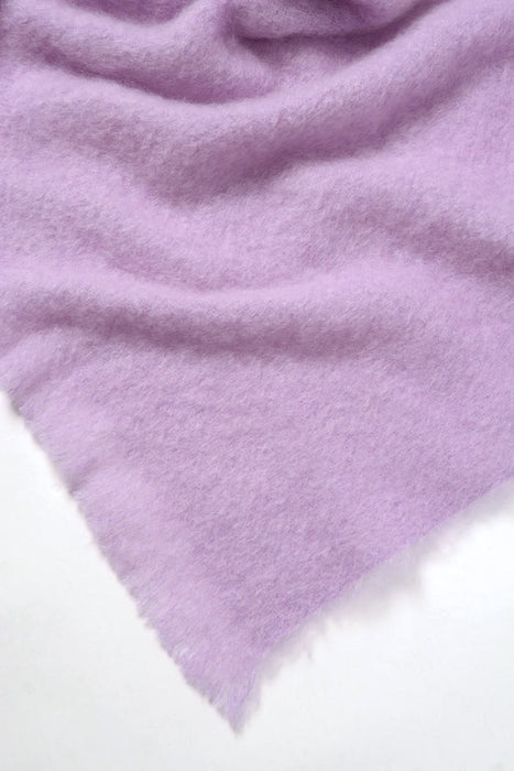 Windermere Lilac Pink Mohair Chair Throw