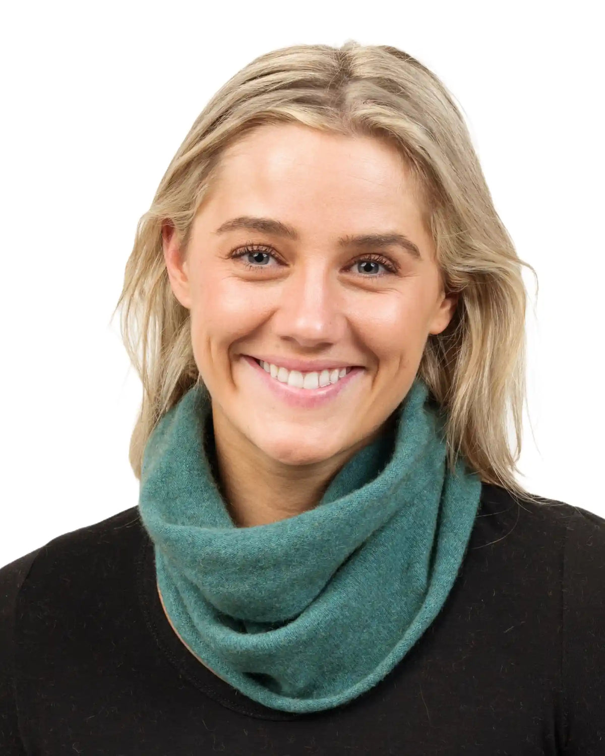 Mist Green Neckwarmer Scarf Possum Merino — Gorgeous Creatures