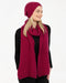 NX876 oversized slouch scarf in Winterberry