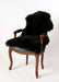 Sheepskin Rug NZ Black Dyed Single Longwool 