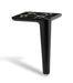 Borsari Aluminium Ottoman Legs 15cm Tall - Matte Black