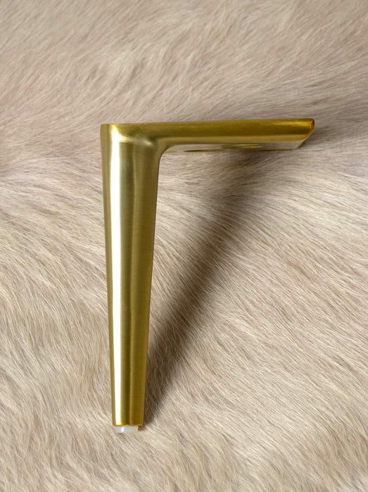 Borsari gold furniture leg 15cm tall