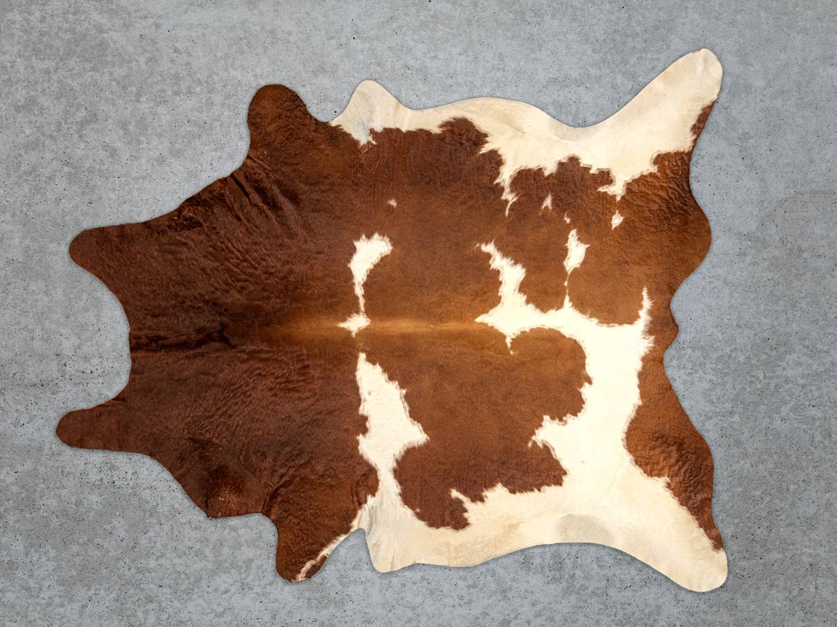 Brown & White Cowhide Rugs
