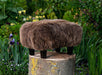 Sheepskin footstool NZ