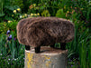 Sheepskin footstool NZ