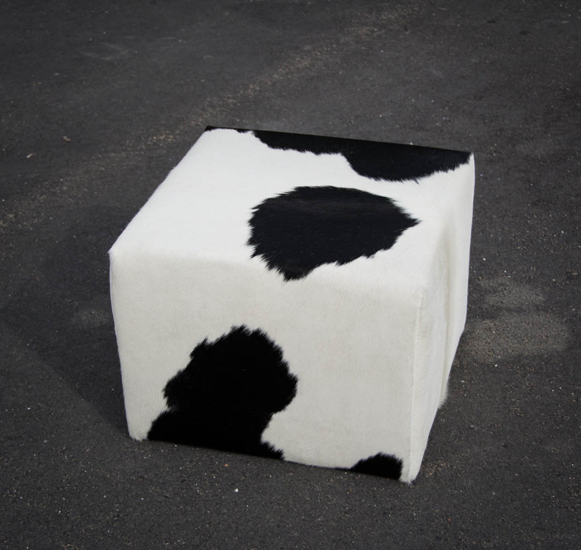 Black & White Cowhide Cube Footstool Australia | Cow Cube #2 — Gorgeous ...