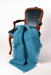 Mohair Chair Throw Lake Blue