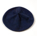 Cosmic blue possum merino wool beret hat