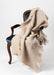 Mohair Throw Blanket NZ Windermere Paper Beige 