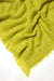 Pesto Green Mohair Throw Blanket