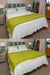 Mohair Throw Blanket NZ Pesto Green 