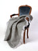 Mohair Throw USA Windermere Pewter Grey