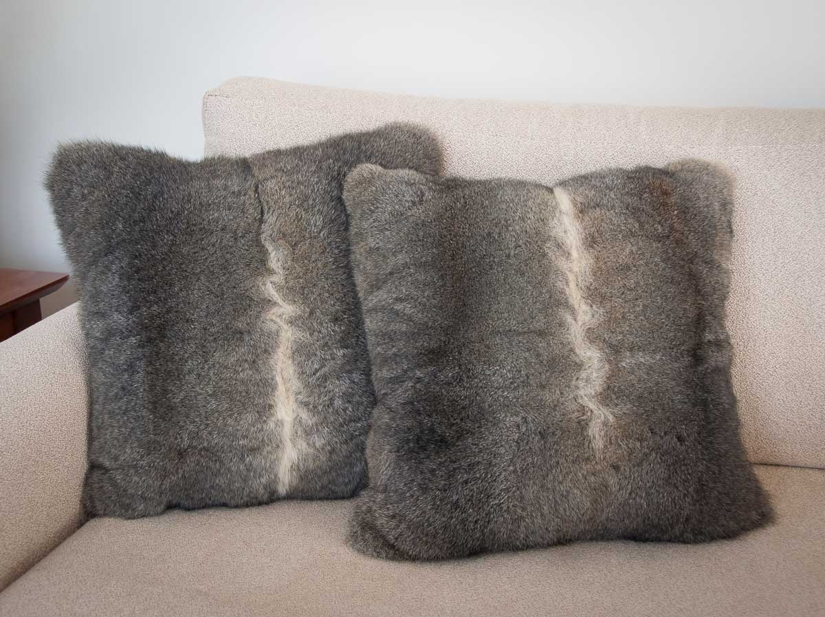 Possum Fur Cushions