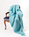 Mohair Chair Throw NZ Sea Spray 