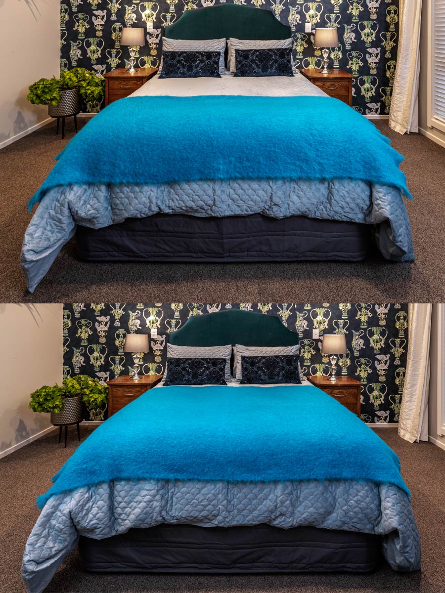 Mohair blanket queen size discount