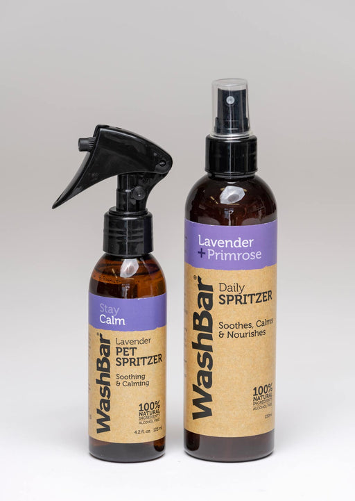 Washbar Lavender & Primrose Coat Freshener & Deodorant Spritzer for Dogs